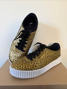 Puma Leopard Print Sneakers